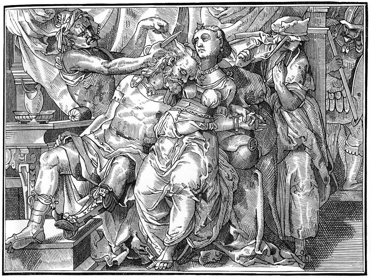 Sansão e Dalila, 1574, 1849. de Bisson and Cottard