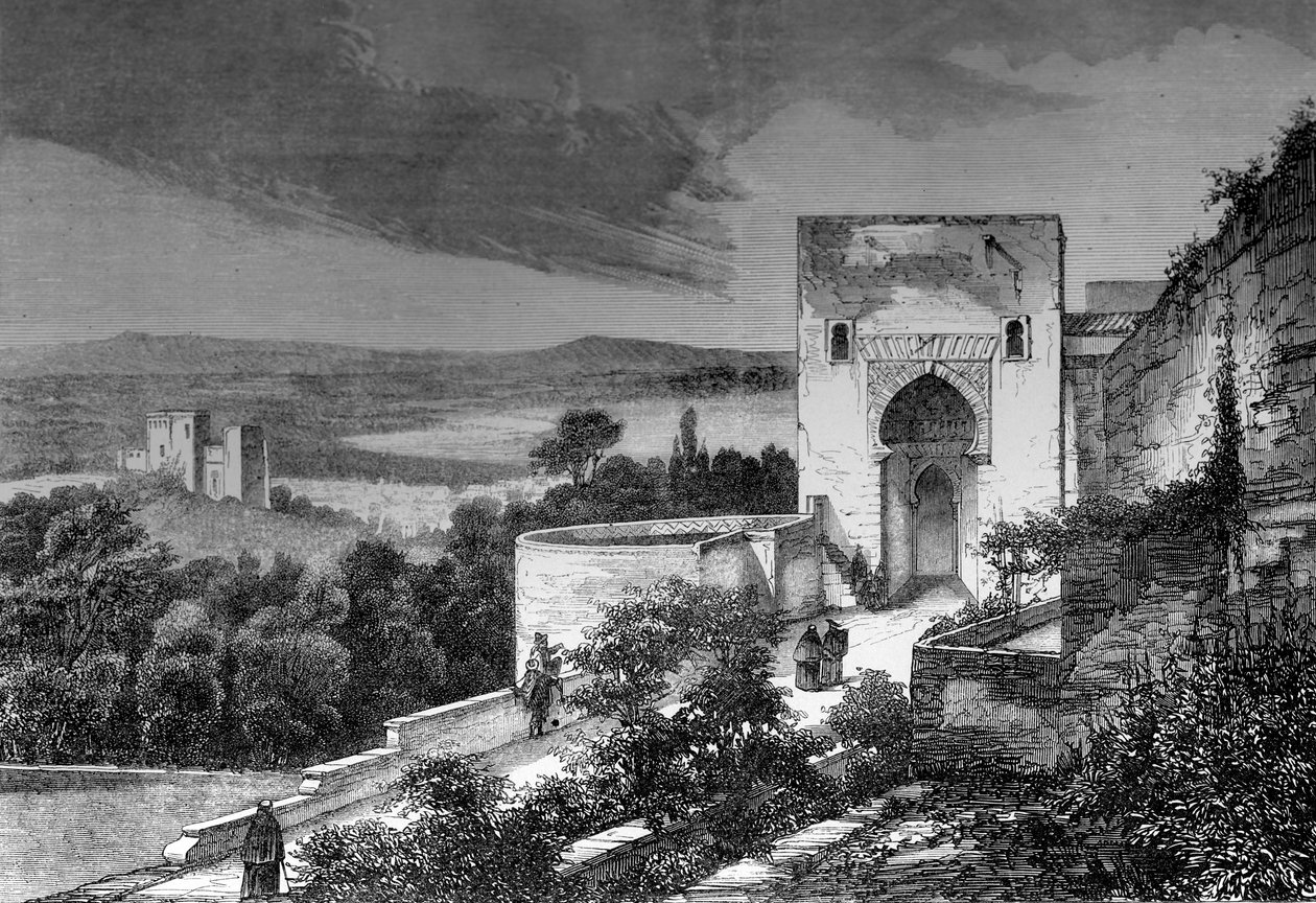 Mesquita, Córdoba, Espanha, 1849. de Bisson and Cottard