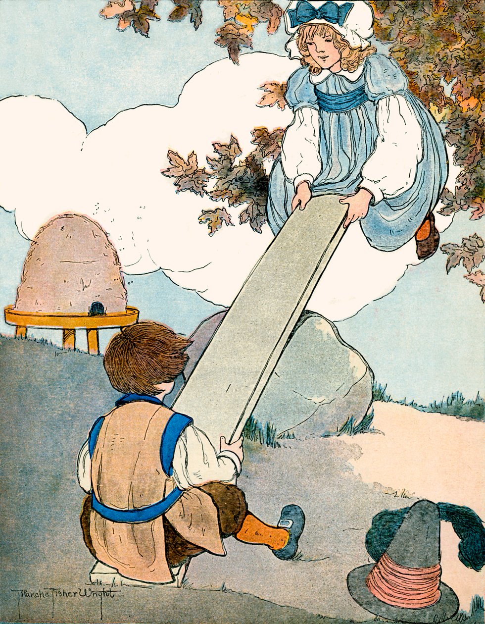 See-Saw, por Blanche Fisher Wright de Blanche Fisher Wright