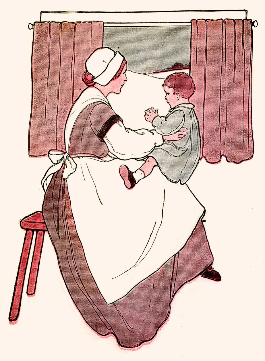Clap Handies, ilustrado por Blanche Fisher Wright de Blanche Fisher Wright