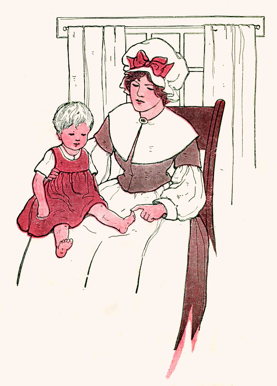 Este porquinho foi ao mercado, por Blanche Fisher Wright de Blanche Fisher Wright