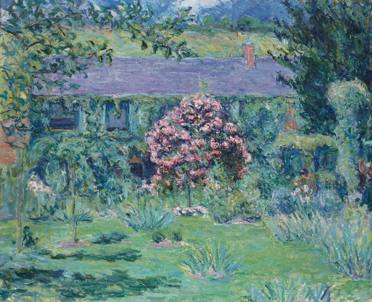 Francês: La maison de Monet à Giverny de Blanche Hoschede Monet