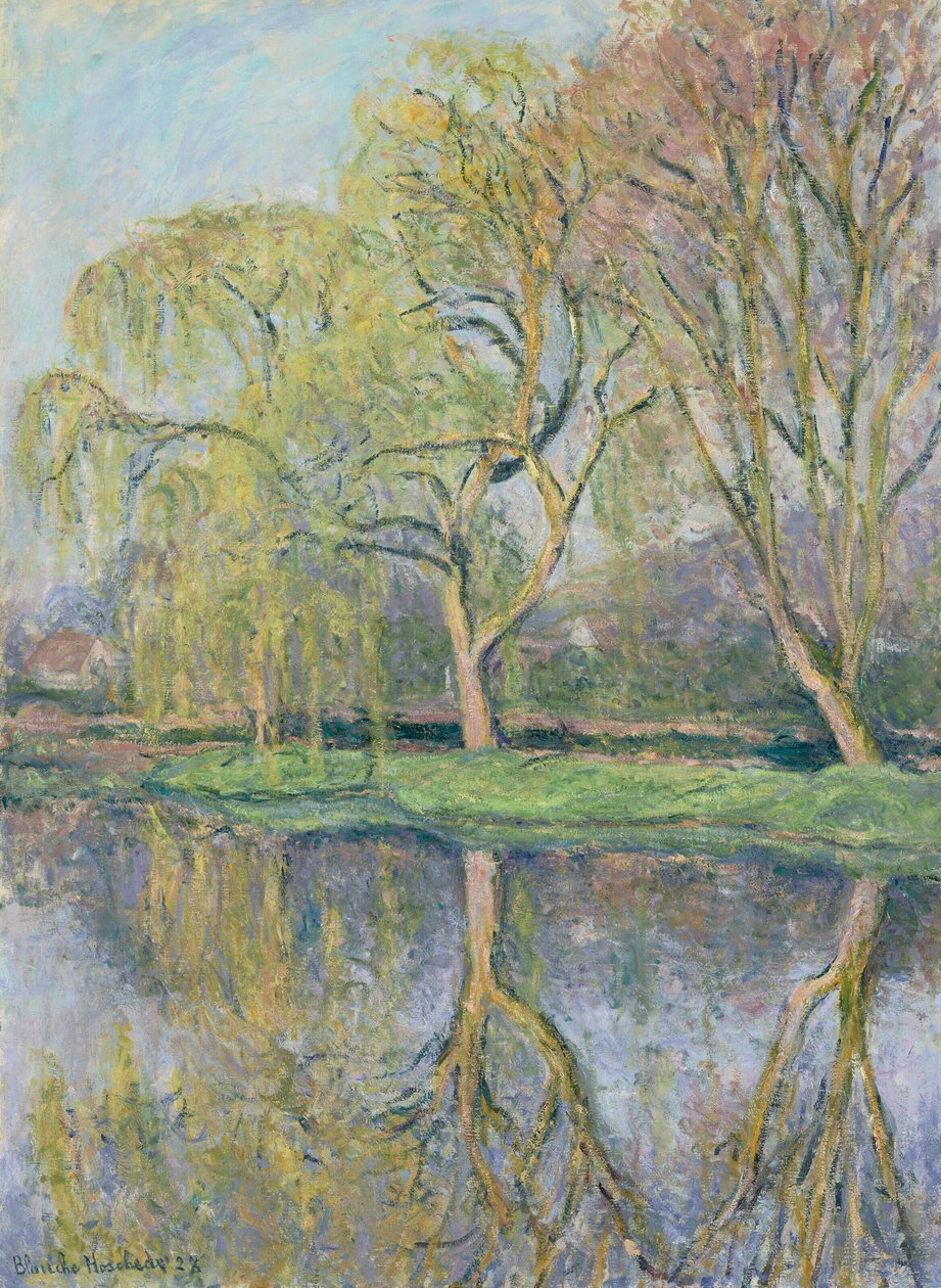 Francês: Le Printemps (O lago de nenúfares em Giverny) de Blanche Hoschede Monet