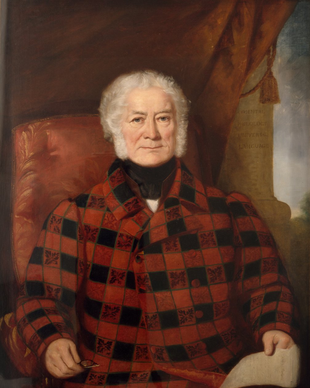 Dr. John Borthwick Gilchrist (1759-1841) (óleo sobre tela) de Blanconi Blanconi
