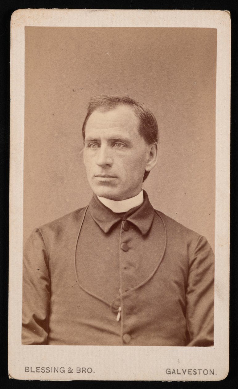 Retrato do Rev. Joseph Celestine Carrier 1833-1904, Antes de 1876. de Blessing and Bro
