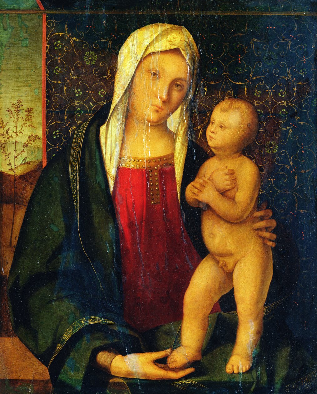 Madonna e criança de Boccaccio Boccaccino