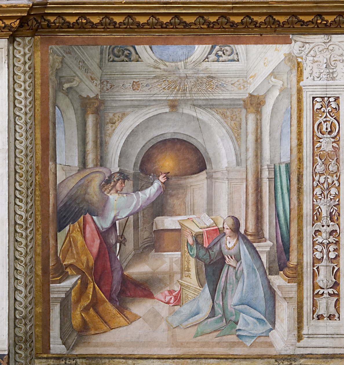 Anunciação de Boccaccio Boccaccino