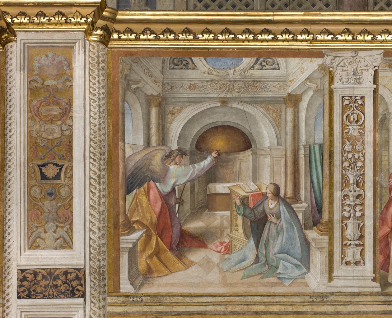 Av. Central, Terceiro Norte, Anunciação, Boccaccio Boccaccino 1516-17 de Boccaccio Boccaccino