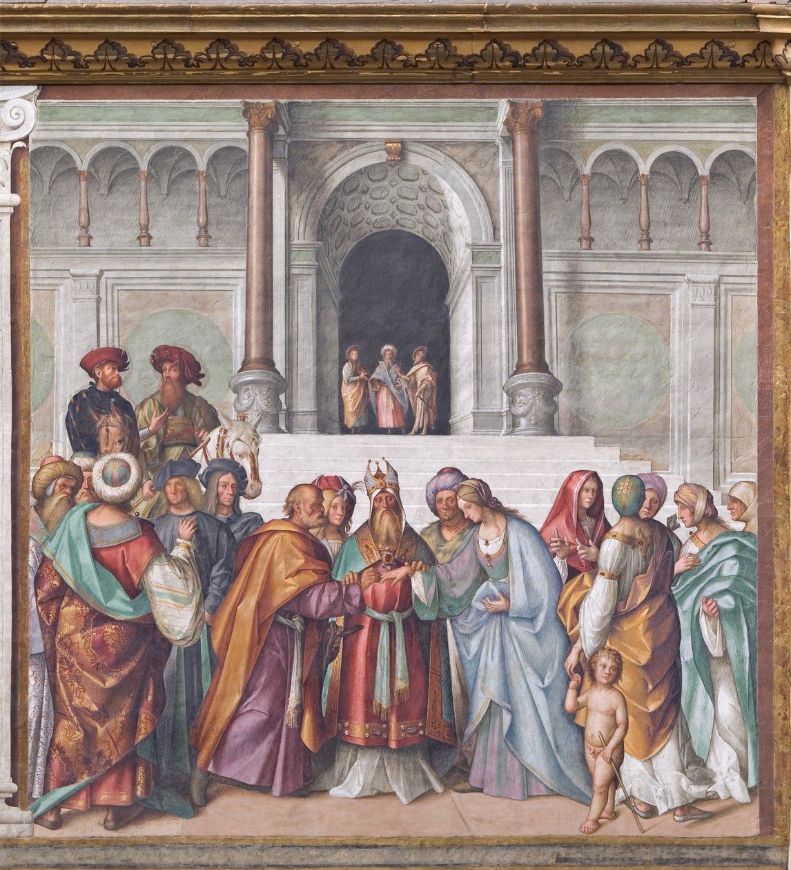O Casamento de Maria de Boccaccio Boccaccino