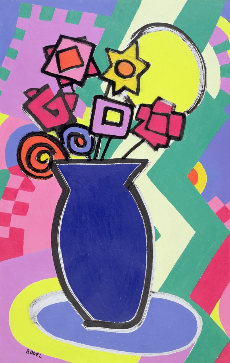 Vaso Azul, 2003 de Bodel Rikys