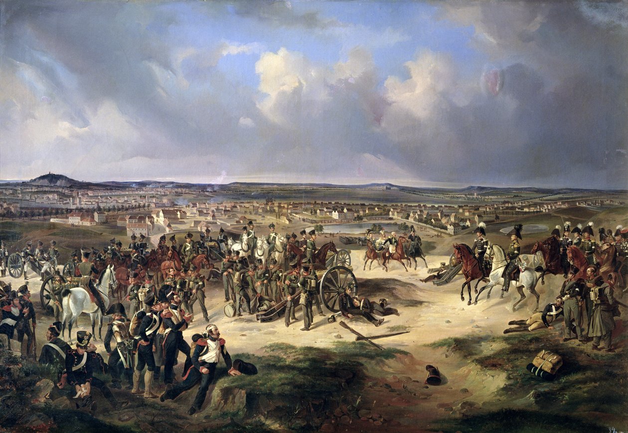 A Batalha de Paris em 17 de março de 1814, 1834 de Bogdan Willewalde