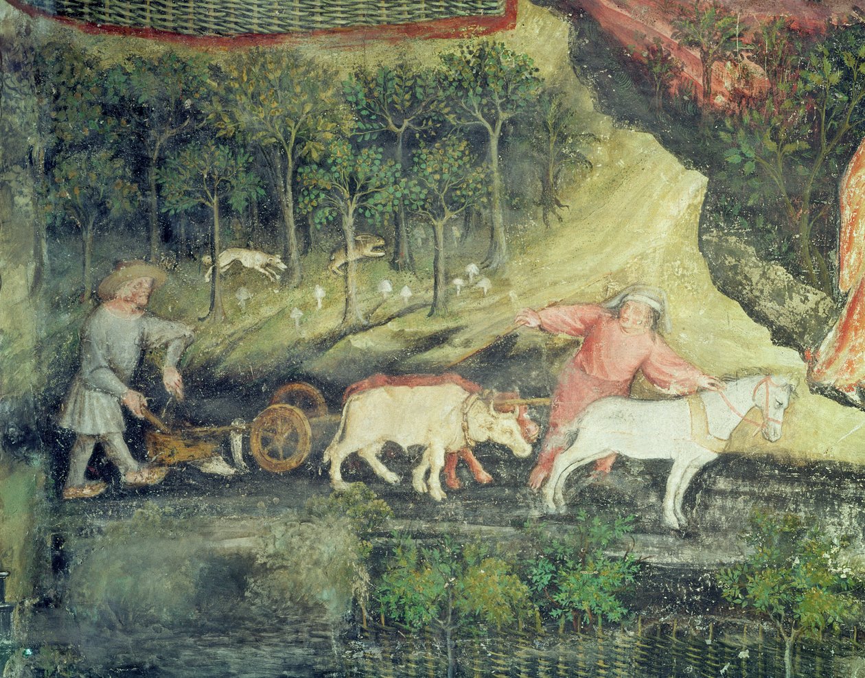 Mês de abril (detalhe de 75564) de Bohemian School