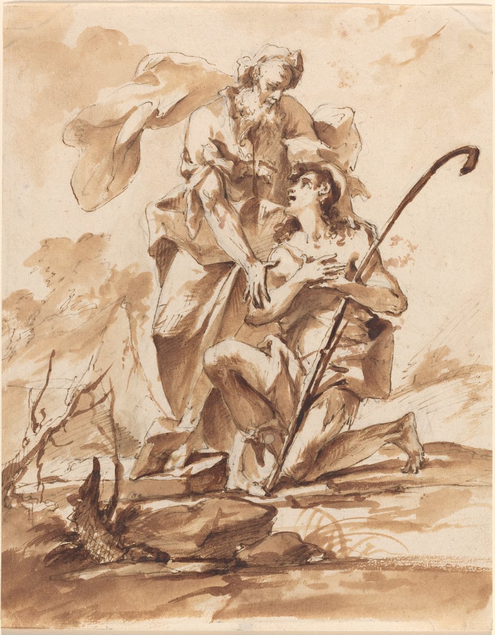 O Retorno do Filho Pródigo de Bohemian 18th Century