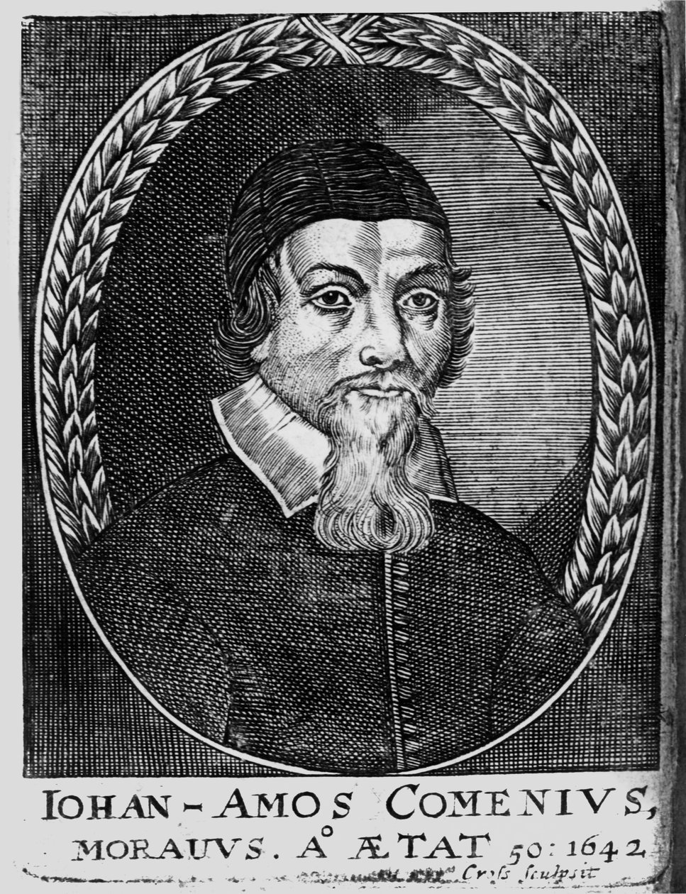 Johan Amos Comenius, 1642 de Bohemian School