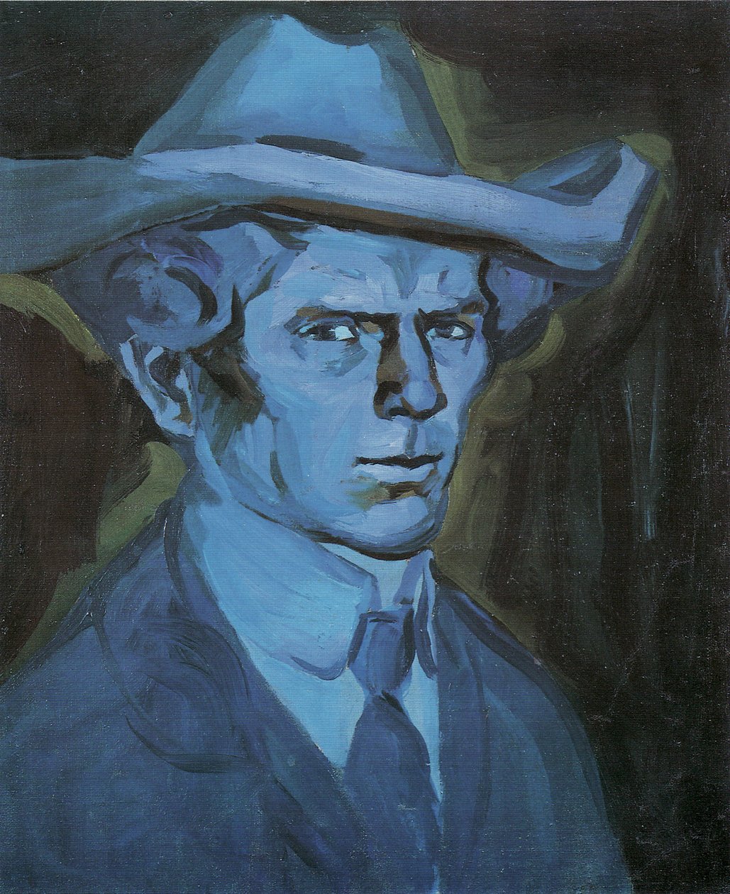 Auto-retrato, 1909 de Bohumil Kubišta