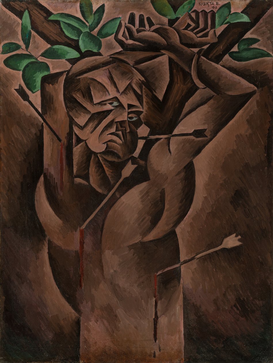 São Sebastião, 1912 de Bohumil Kubišta