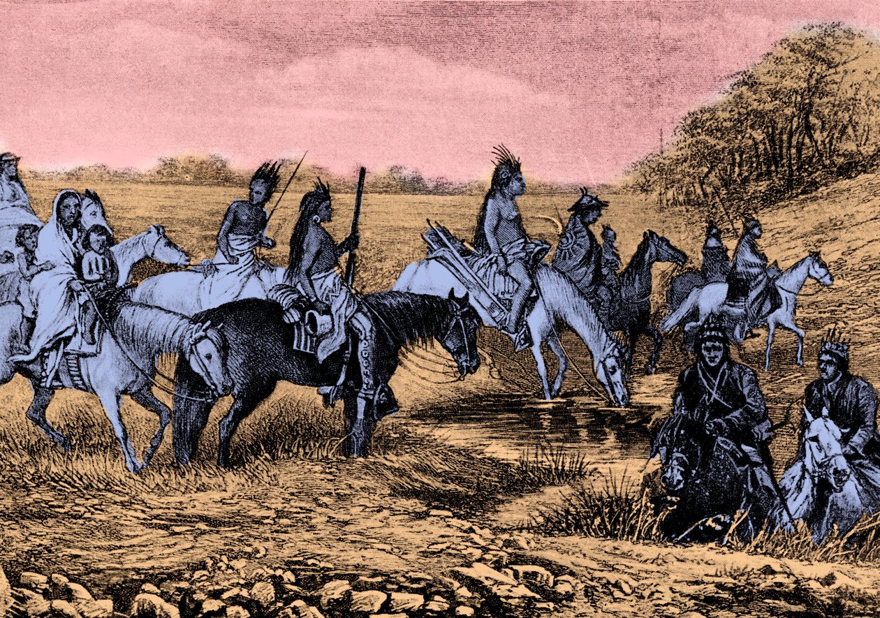 Índios Navajo na trilha de Bohuslav Kroupa
