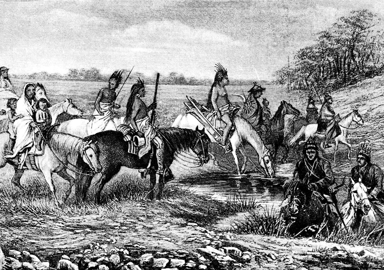 Índios Navajo na trilha de Bohuslav Kroupa