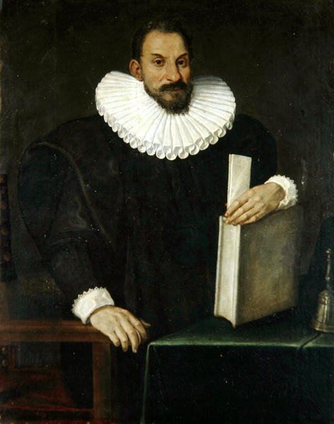 Retrato de um cavalheiro, dito ser Filippo Massini (1559-1617) c.1690 (óleo sobre tela) de Bolognese School