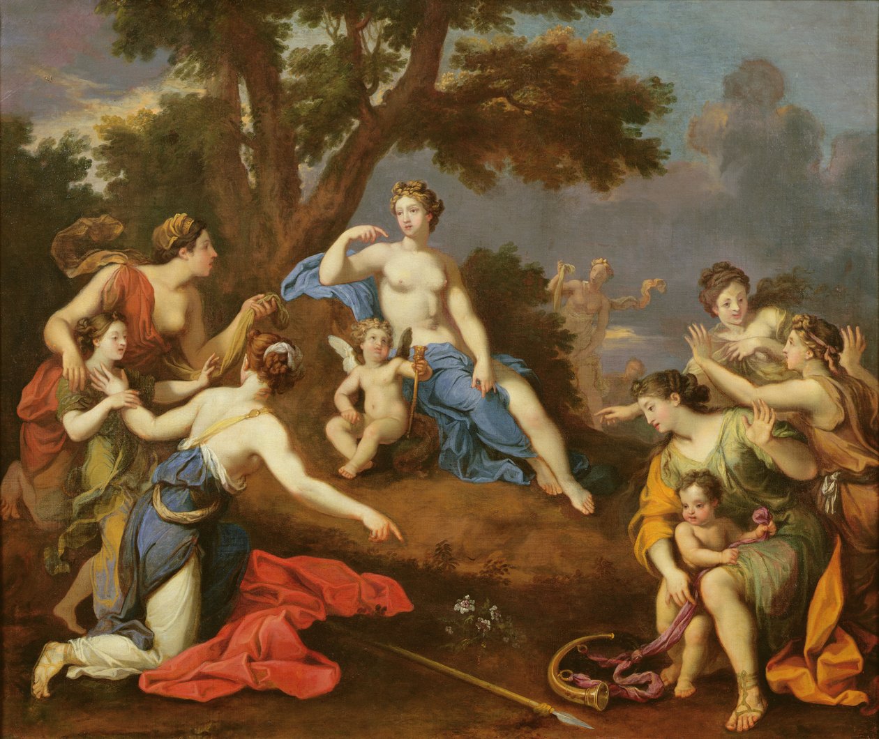 Vênus Criando a Anêmona com o Sangue de Adonis de Bon de Boulogne