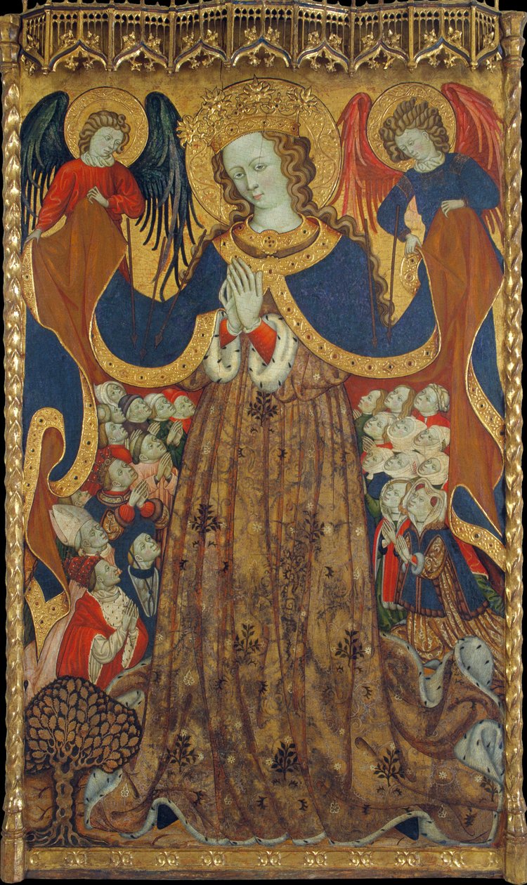 Virgem da Misericórdia, ca 1430 de Bonanat Zaortiga