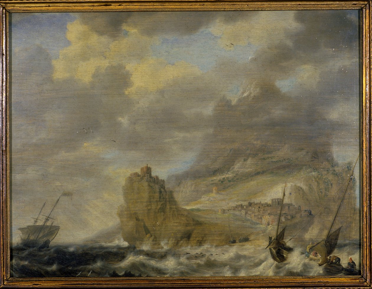 O porto de Tenerife de Bonaventura Peeters