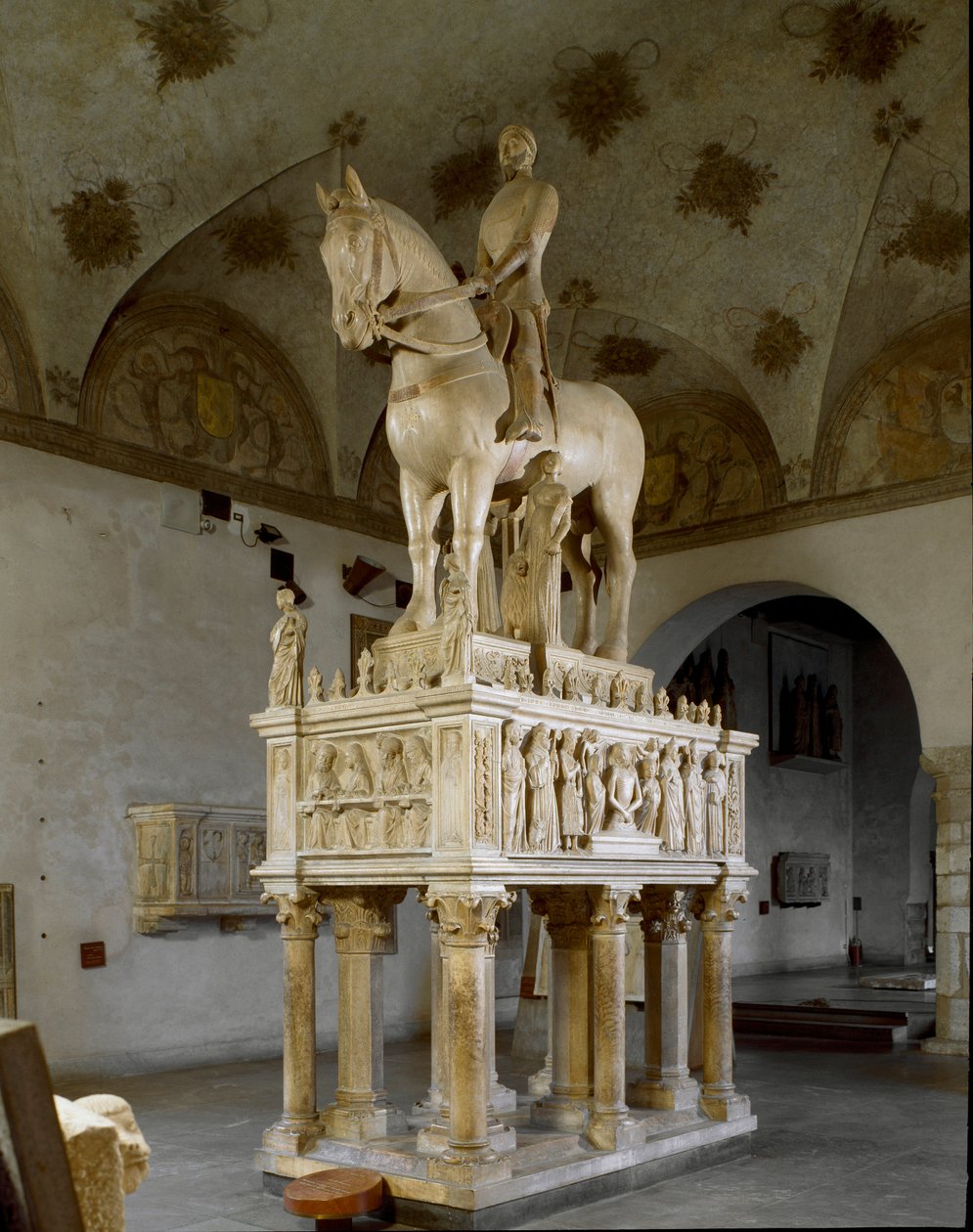 Monumento equestre em homenagem a Bernabo Visconti (escultura) de Bonino da Campione