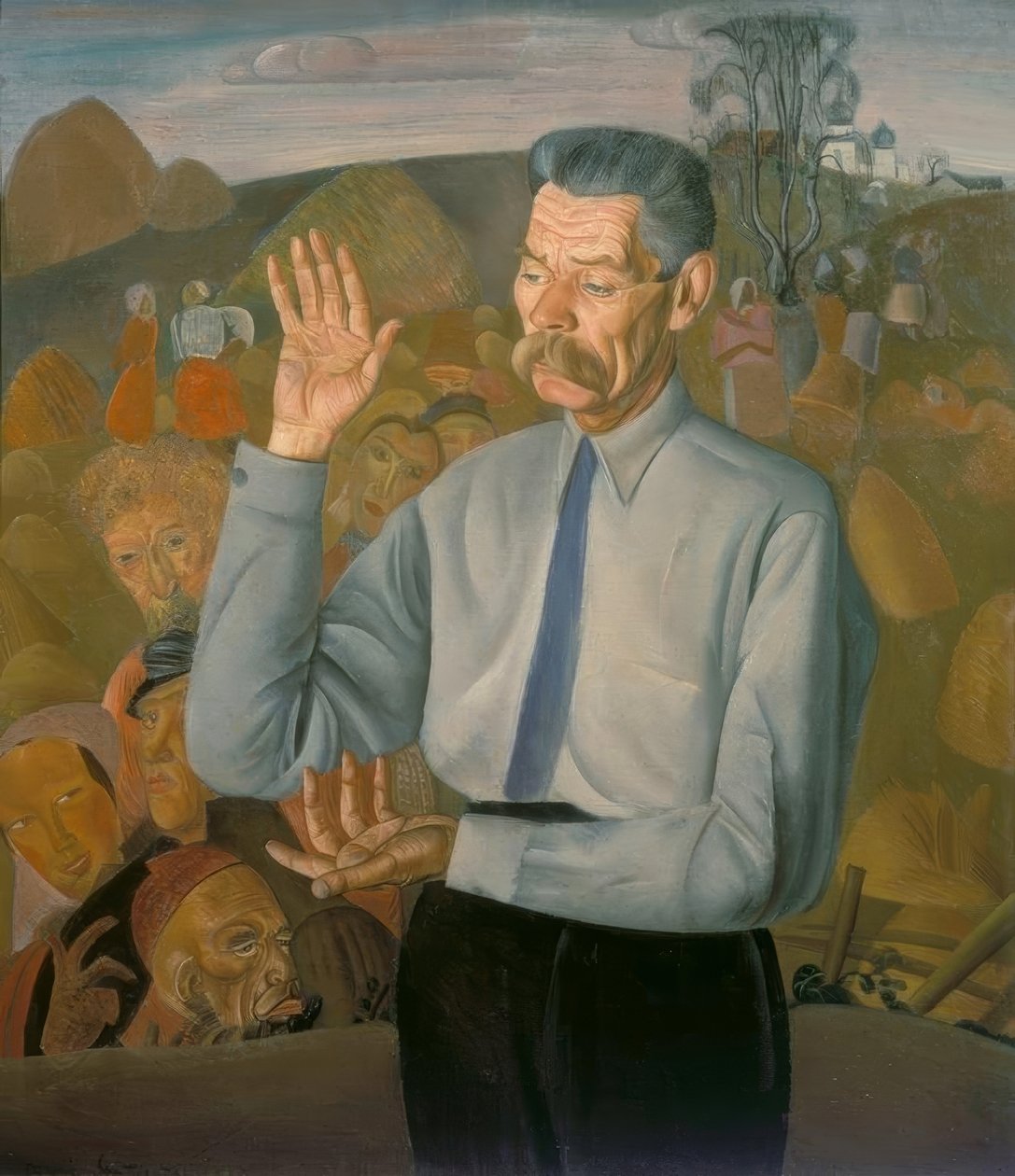 Maxim Gorky de Boris D. Grigorjew