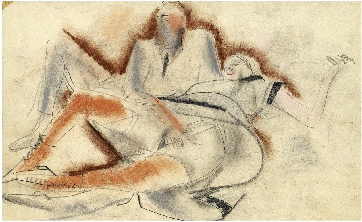 Desenho Erótico de Boris Dmitrievich Grigoriev