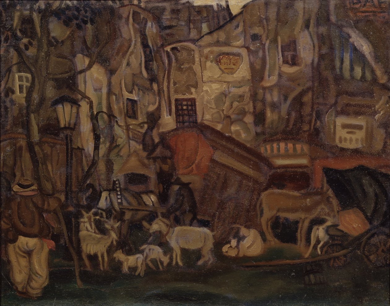 Paris antiga, 1913 de Boris Dmitrievich Grigoriev