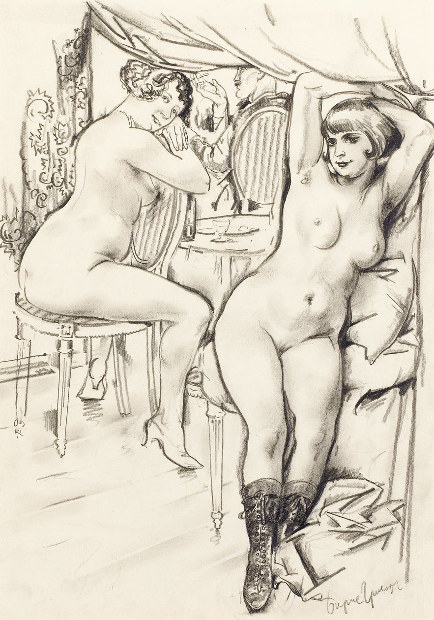 Prostitutas de Boris Dmitrievich Grigoriev