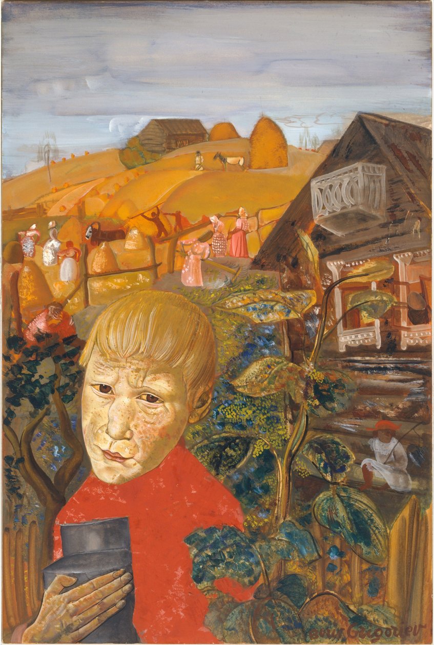 Sergei Yesenin 18951925 em juventude, ca 1923 de Boris Dmitrievich Grigoriev