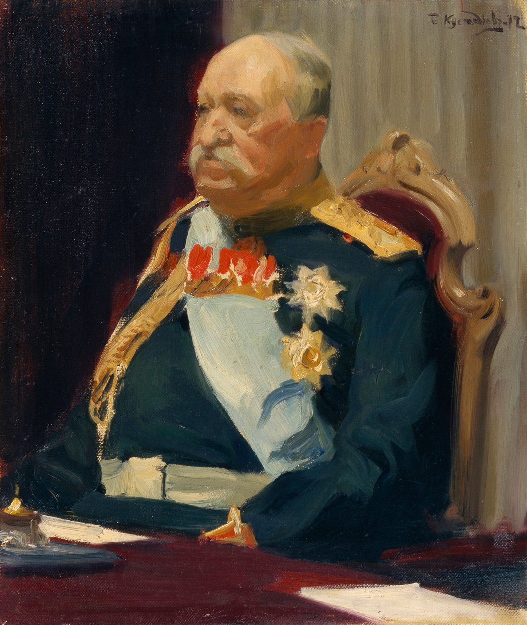 Portrait du comte Nikolai Pavlovitch Ignatiev (1832-1908), homme d