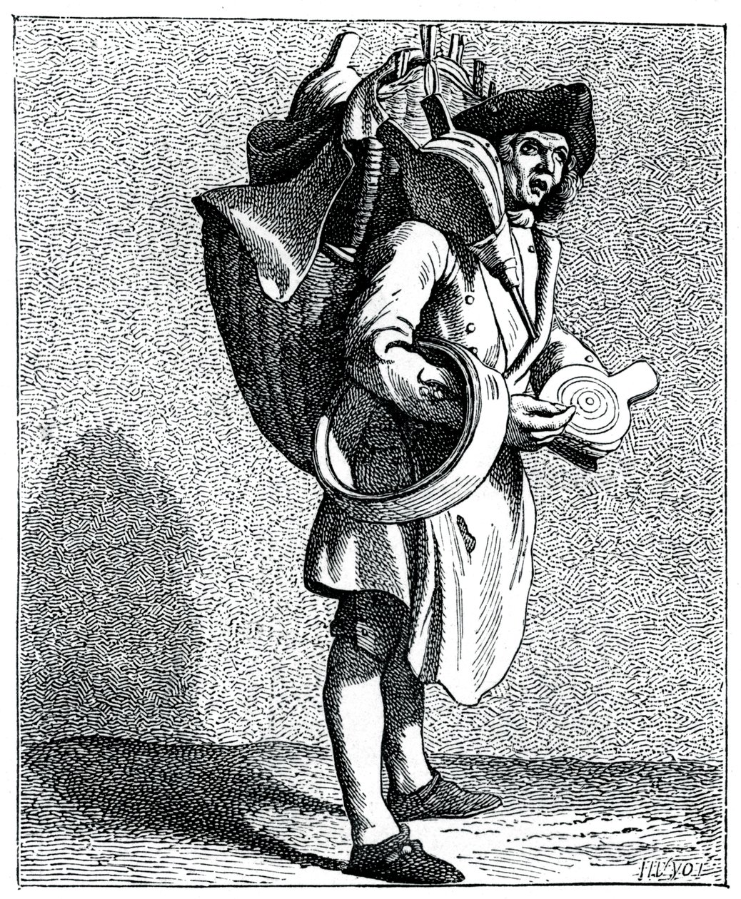 Foles ou baldes para consertar !, 1737-1742. de Bouchardon