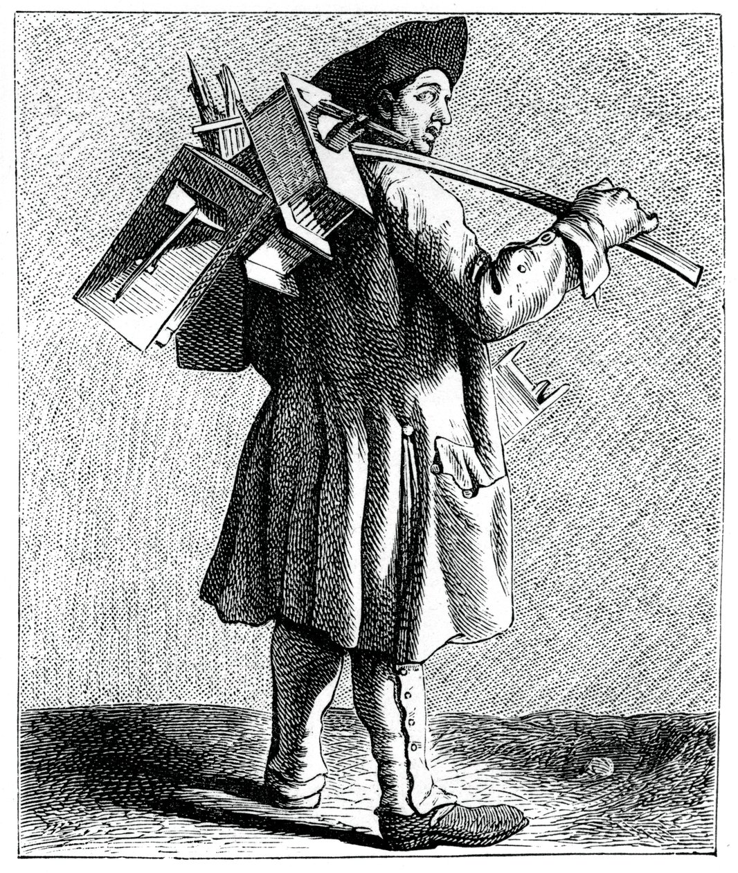 Morte aos ratos !, 1737-1742. de Bouchardon