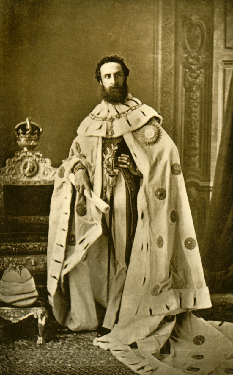 Lord Lytton, c1877, 1901. de Bourne and Shepherd