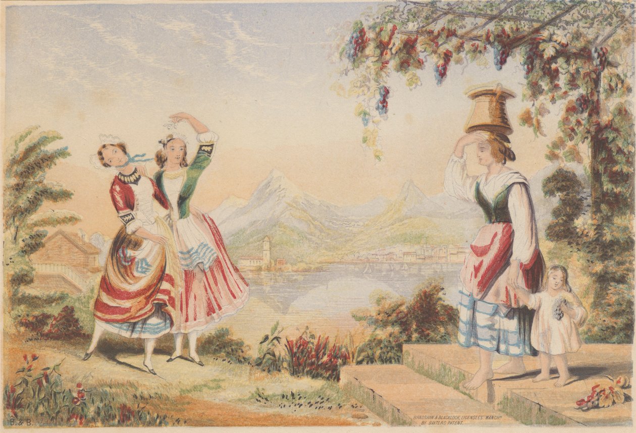 Camponeses italianos - Valsa Tryoliean. de Bradshaw and Blacklock