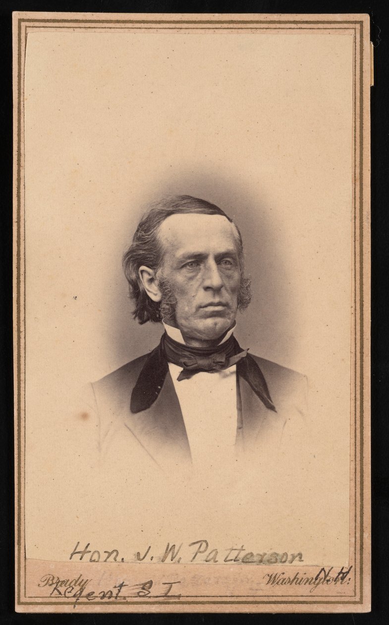 Retrato de James Willis Patterson 1823-1893, antes de 1869. de Brady