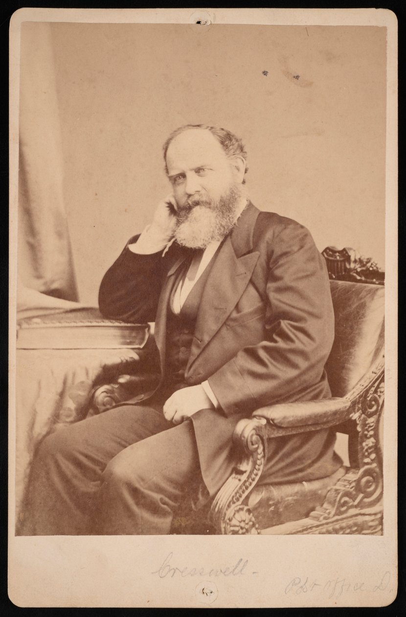 Retrato de John Angel James Creswell 1828-1891, antes de 1891. de Brady