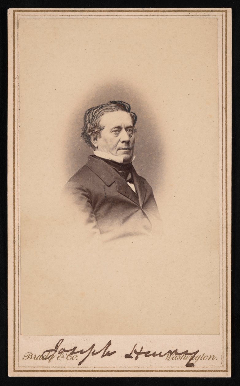 Retrato de Joseph Henry 1797-1878, Entre 1858 e 1869. de Brady