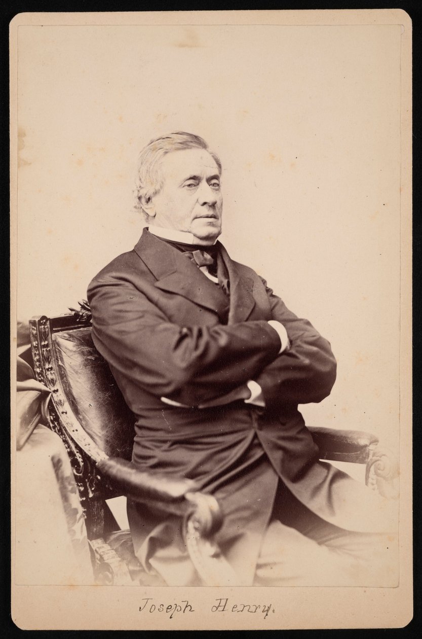 Retrato de Joseph Henry 1797-1878, Entre 1868 e 1878. de Brady