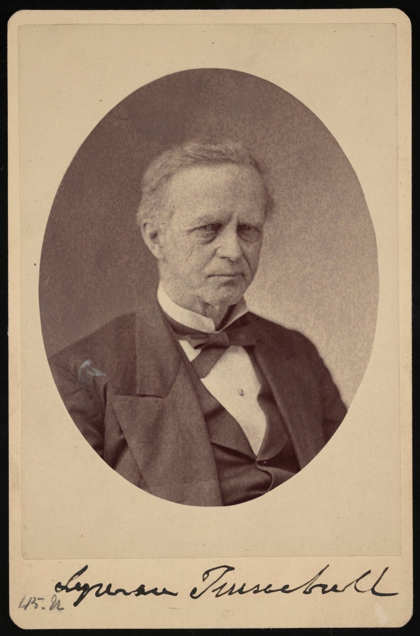 Retrato de Lyman Trumbull 1813-1896, entre 1868 e 1881. de Brady