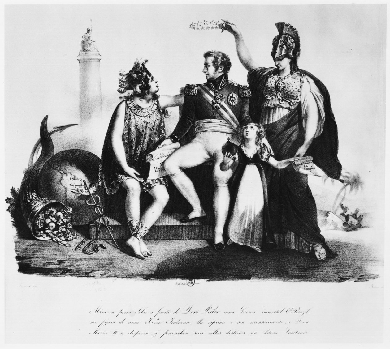 Pedro I (1798-1834) Imperador do Brasil, século XIX de Brazilian School