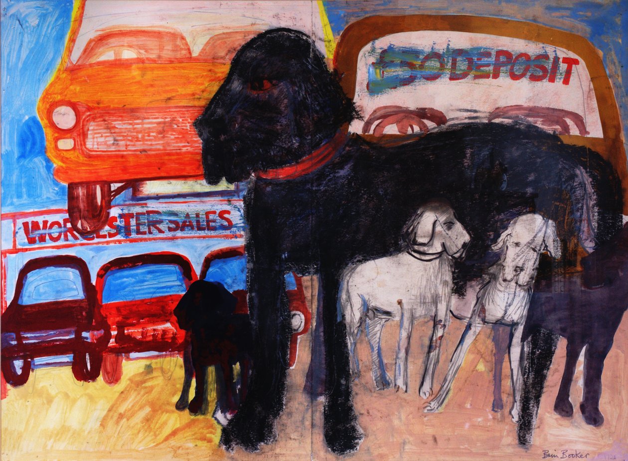 Cão no lote de carros usados, Rex de Brenda Brin Booker