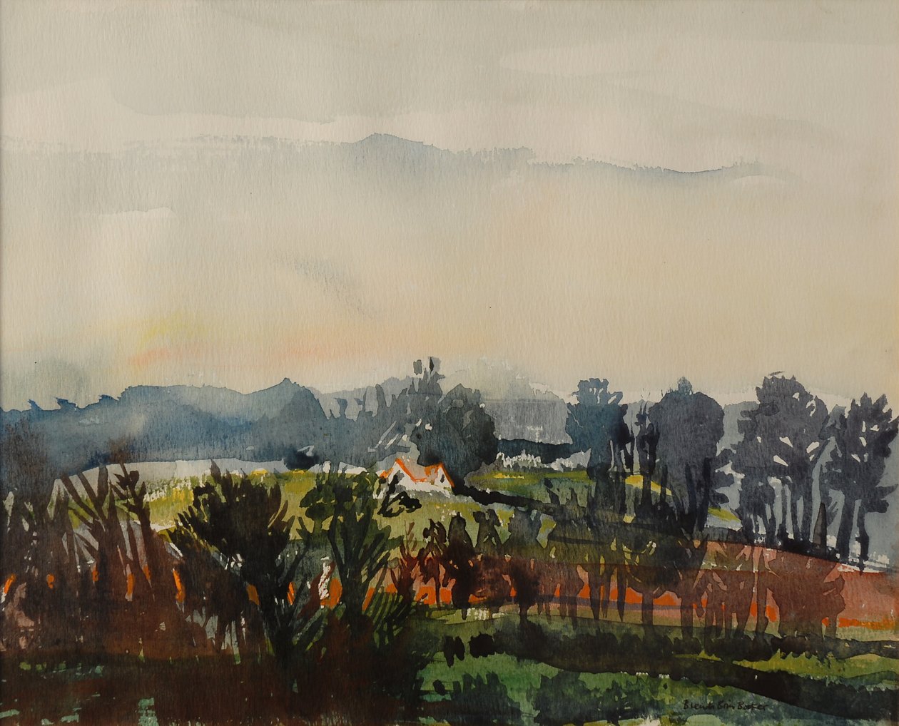 Casa através das árvores de Brenda Brin Booker