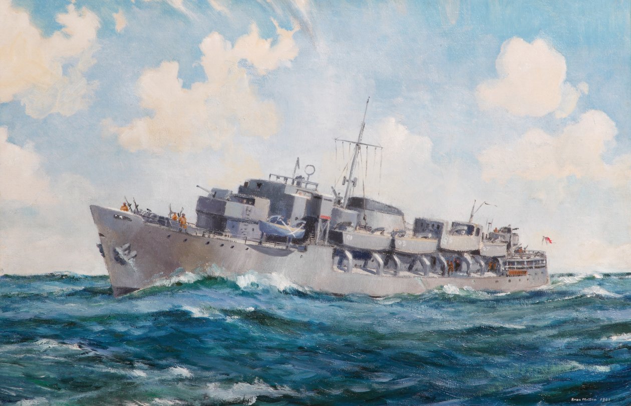 HMS Queen Emma, navio de assalto ao Comando de Brian Joseph Mullen