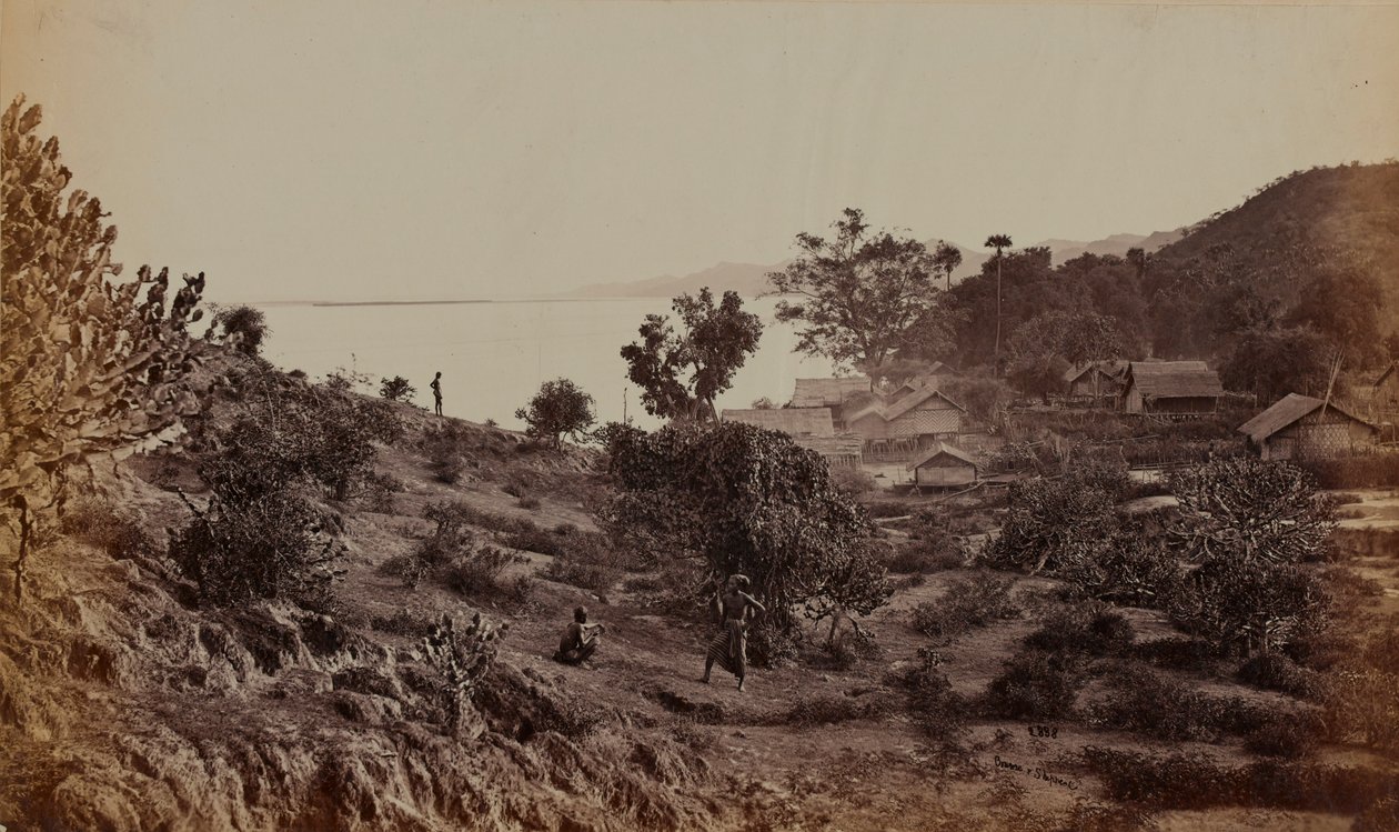 Aldeia no Irrawaddy de British Photographer