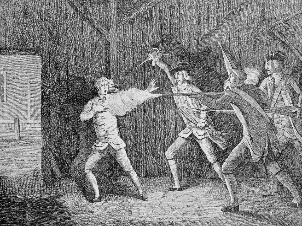 A vitória escocesa, 1768 de British School