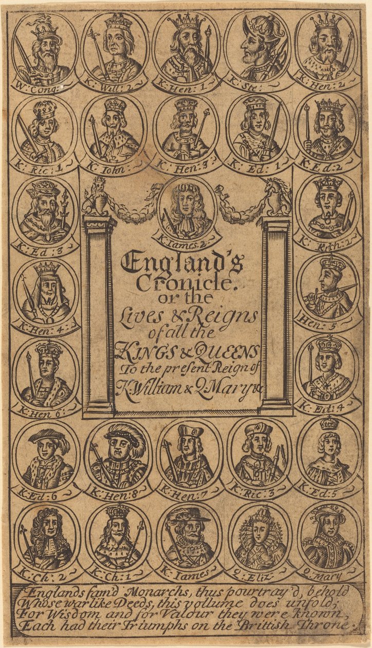 Frontispício de British 17th Century