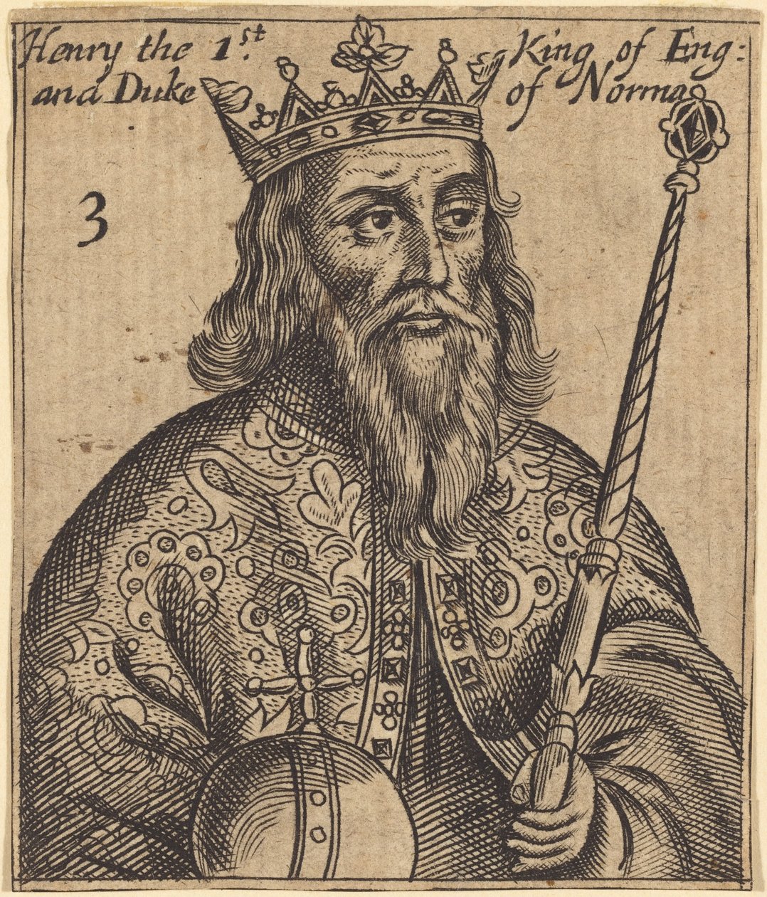 Henrique I, rei da Inglaterra de British 17th Century